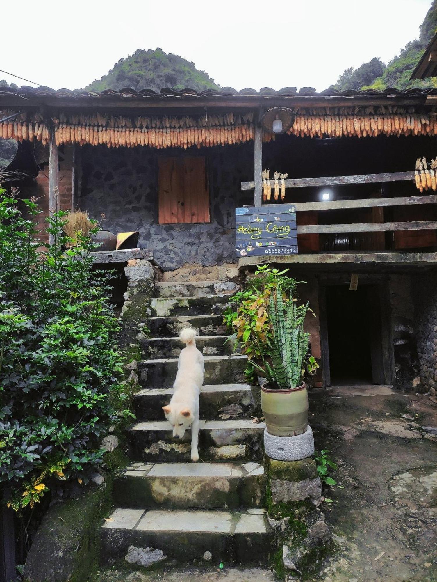 Hoàng Công Bản Giốc Homestay Cao Bang Exterior foto