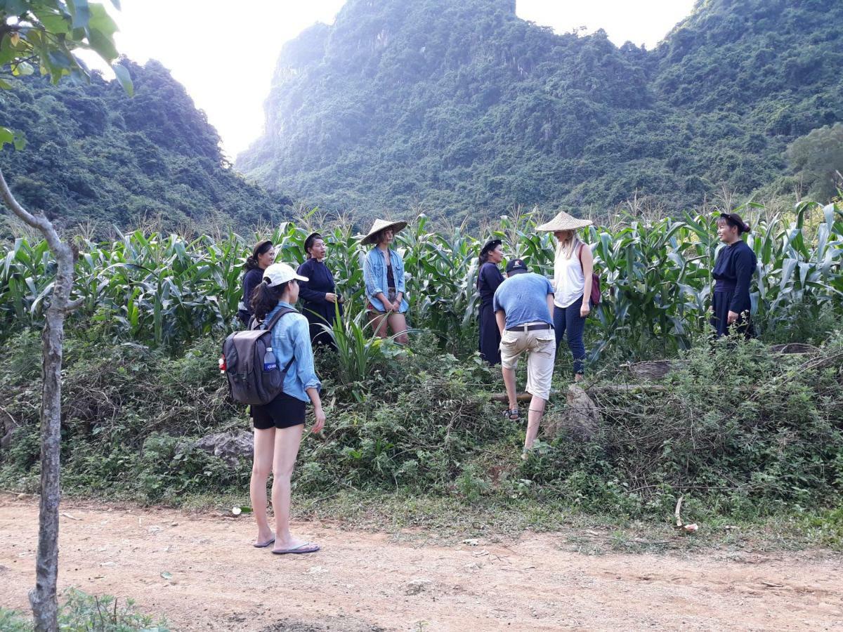 Hoàng Công Bản Giốc Homestay Cao Bang Exterior foto