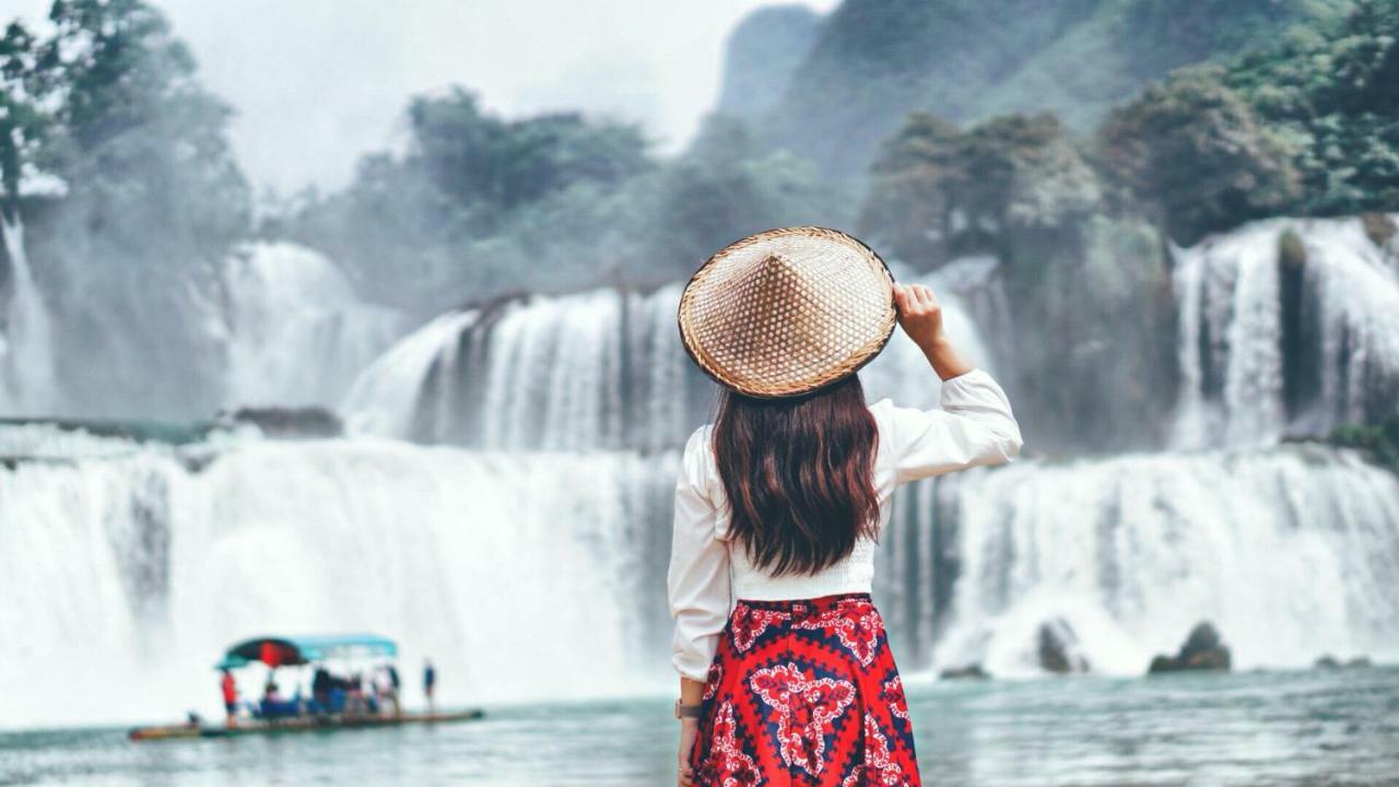 Hoàng Công Bản Giốc Homestay Cao Bang Exterior foto